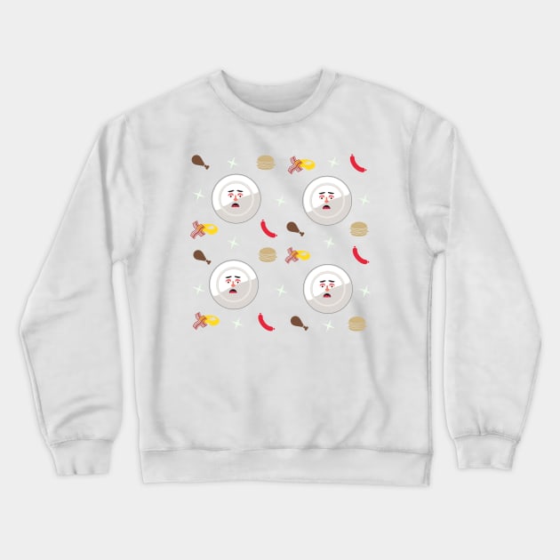 dishwashing nightmare Crewneck Sweatshirt by Beni-Shoga-Ink